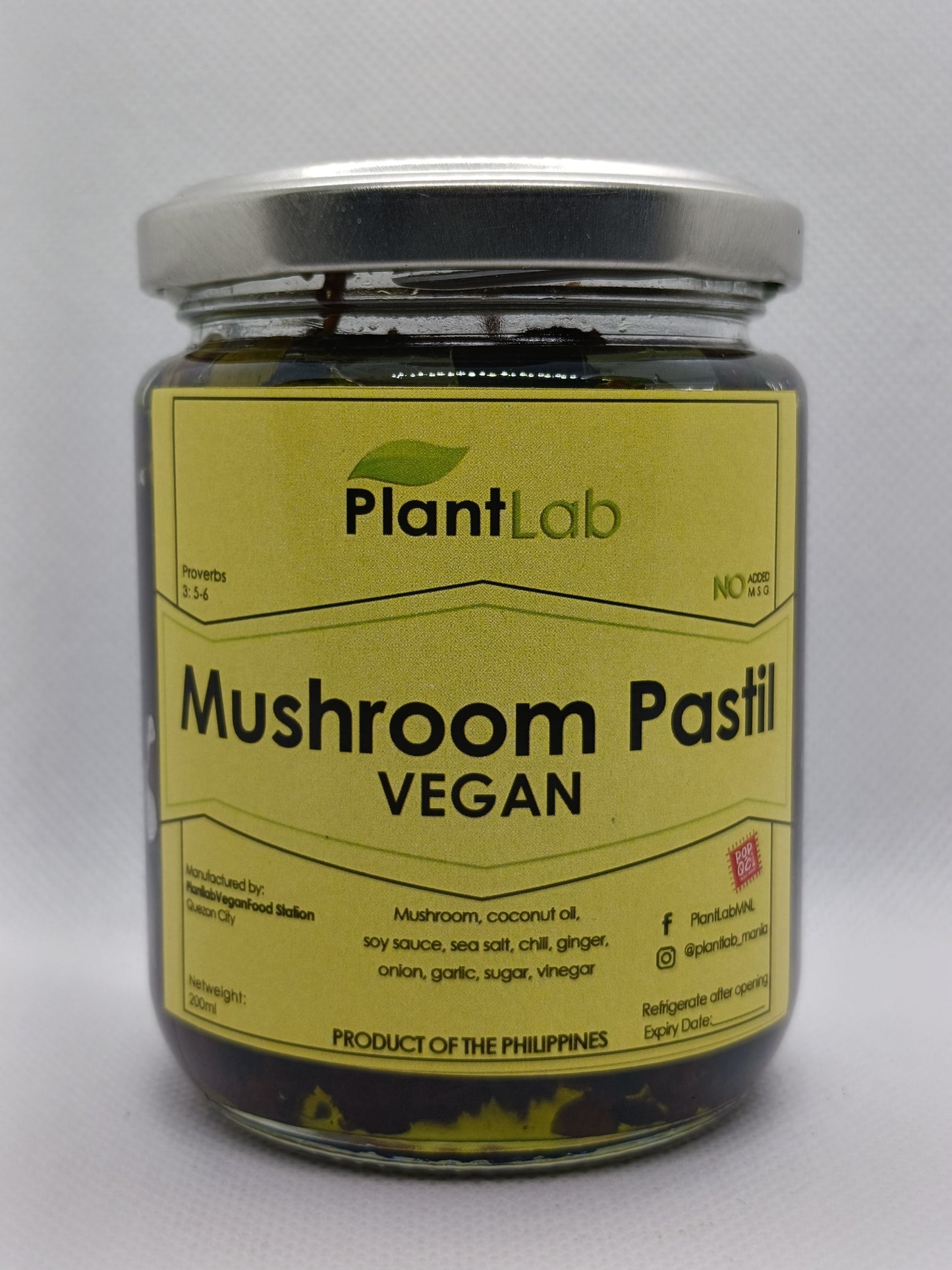 Mushroom Pastil