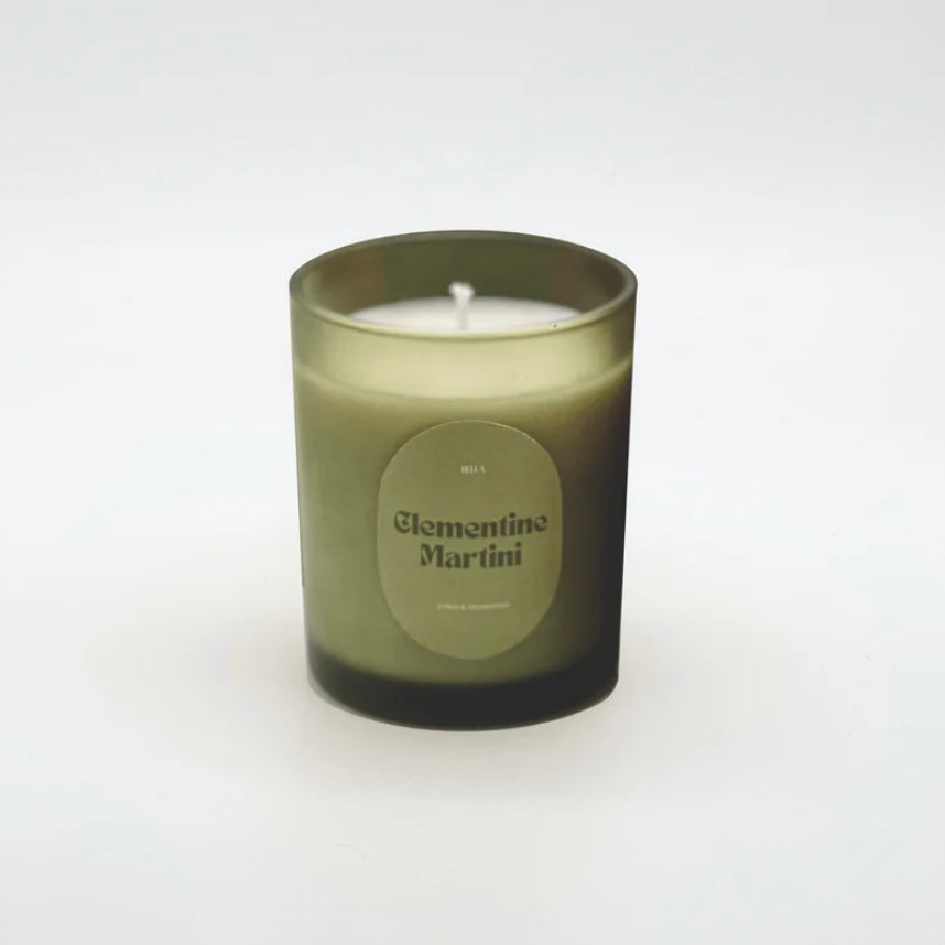 Clementine Martini Soy Wax Candle - Simula PH