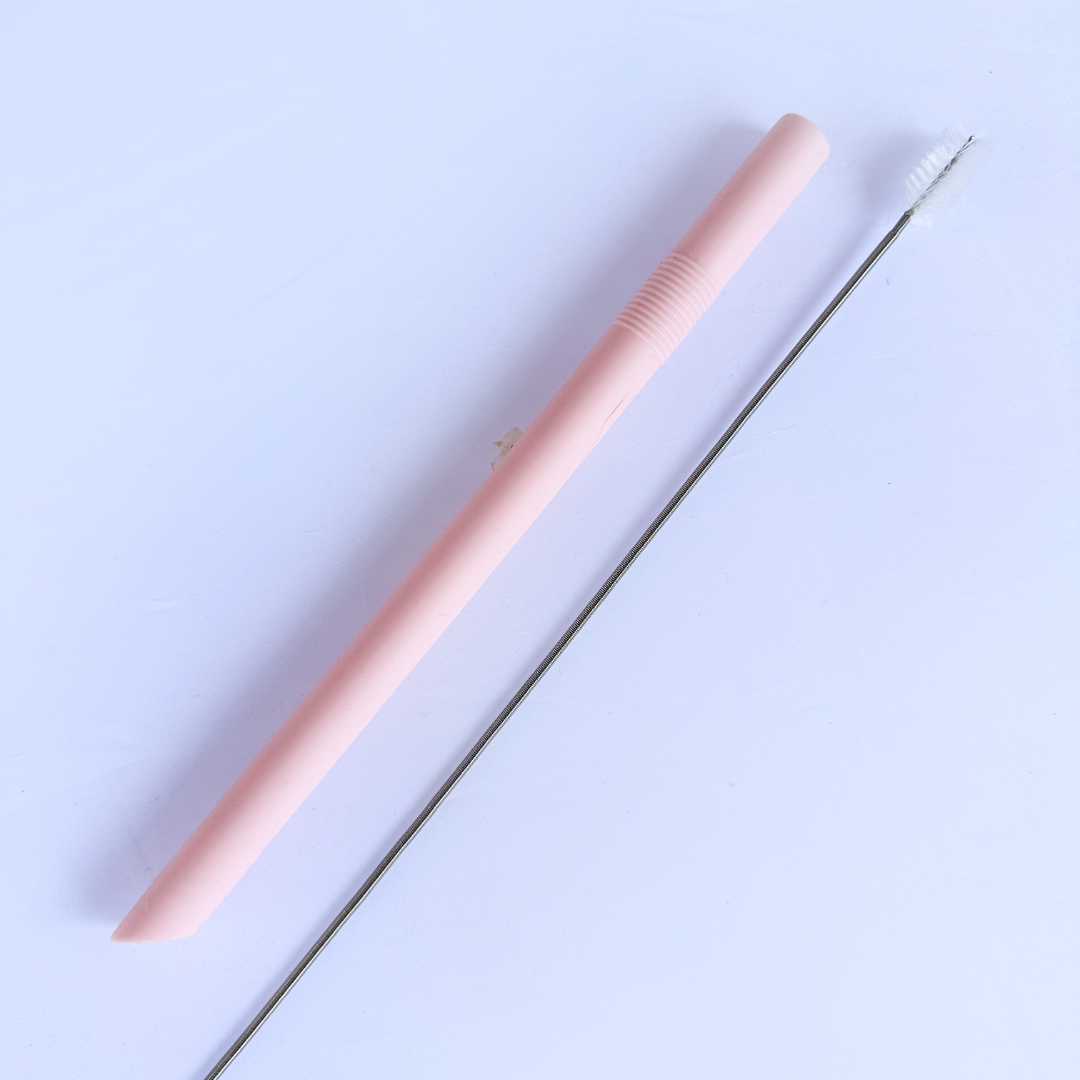 Silicone Reusable Boba Straw with Cleaner - Simula PH
