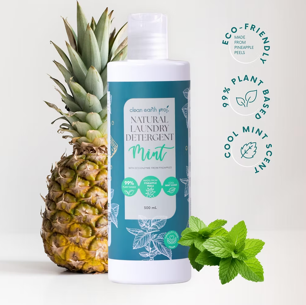 Natural Laundry Detergent Mint 500ml - Simula PH
