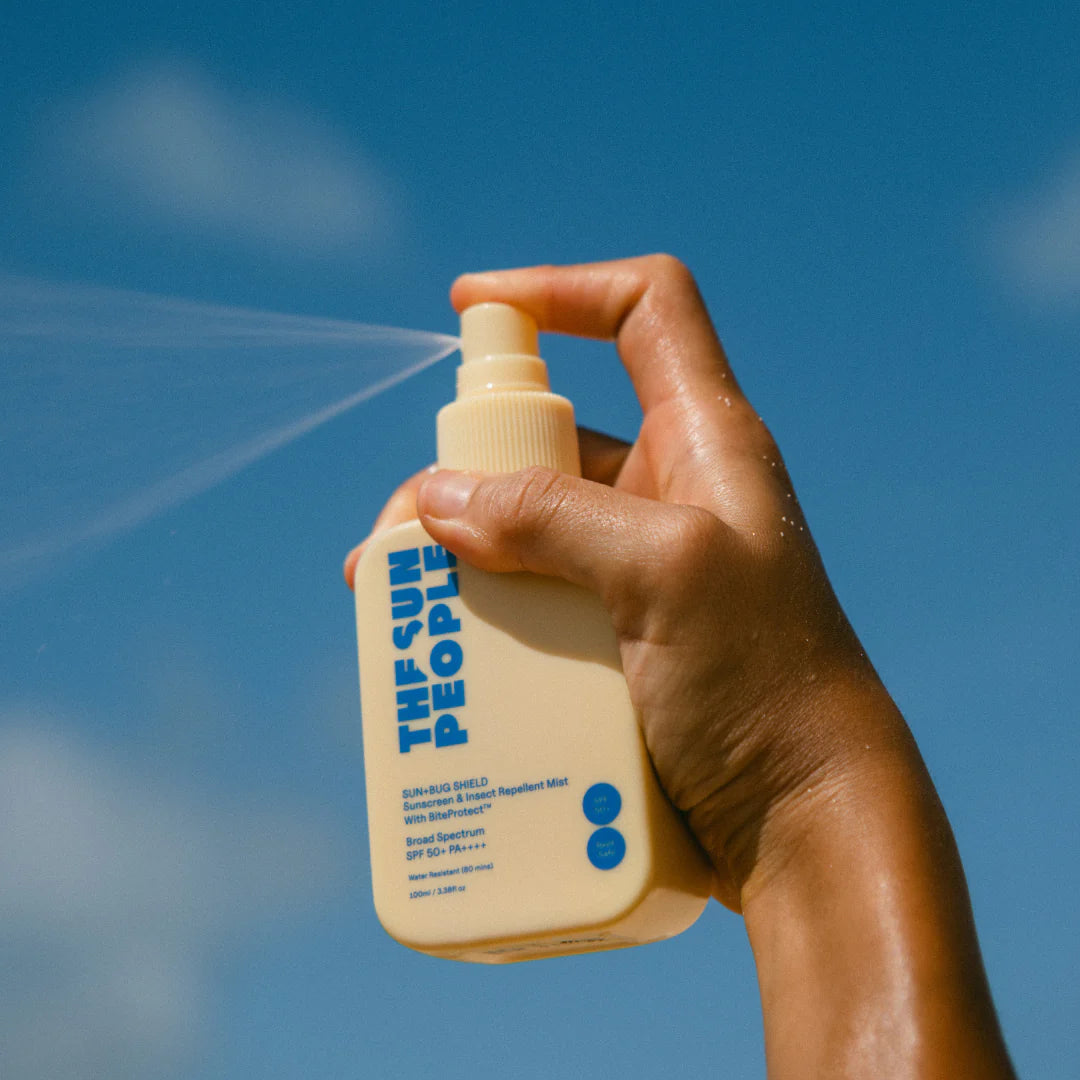 Sun+Bug Shield SPF 50+ PA++++ Face and Body Sunscreen & Insect Repellent Mist 100mL
