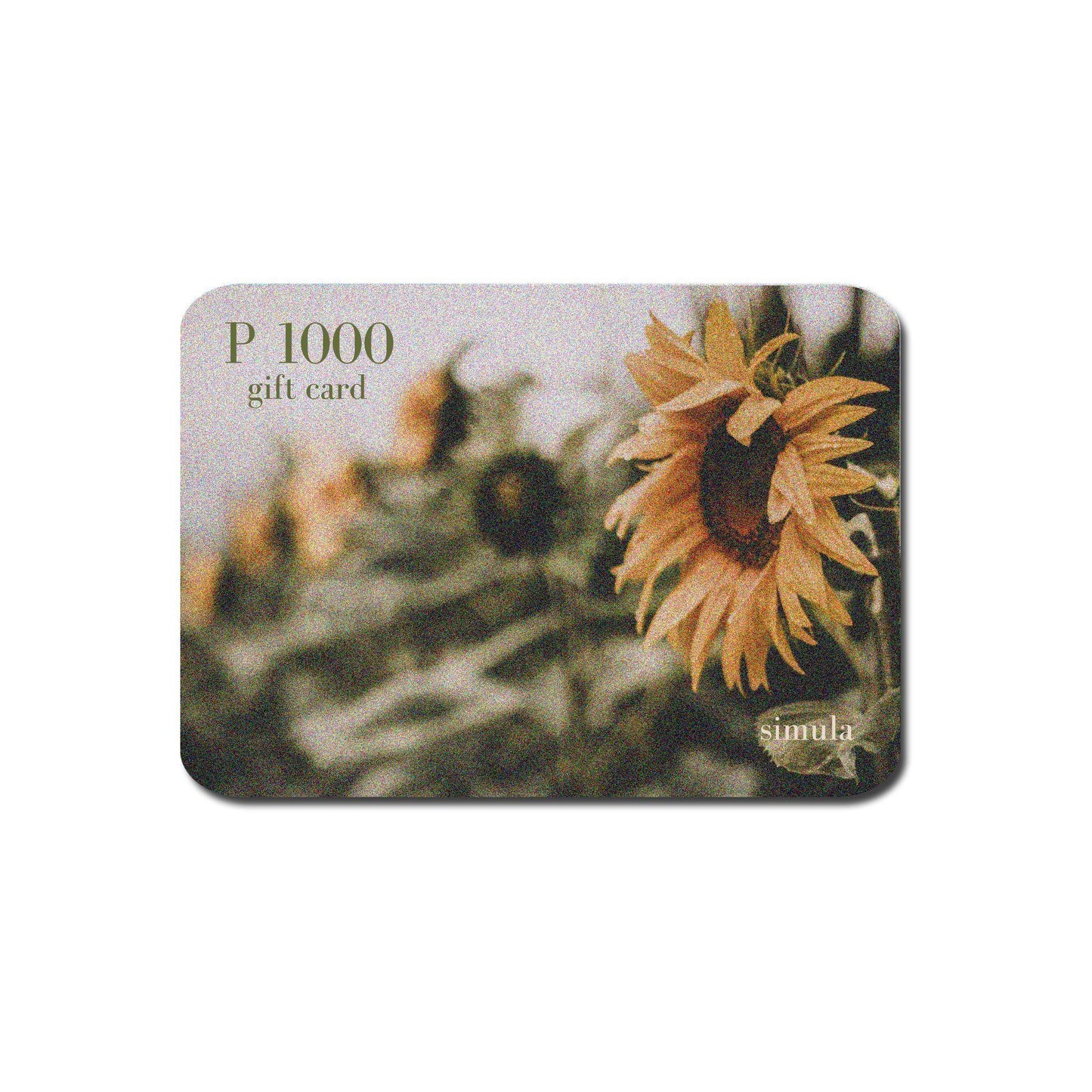 Simula E-Gift Card - Simula PH