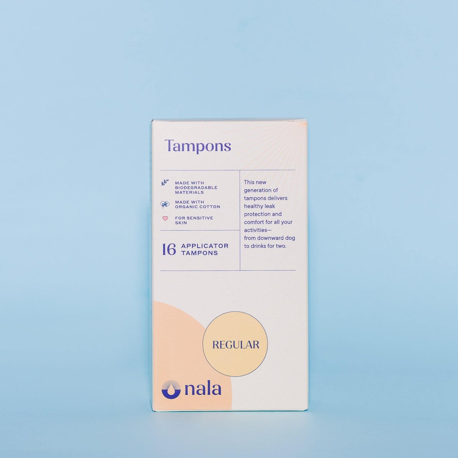 Nala Biodegradable Regular Tampons - Simula PH