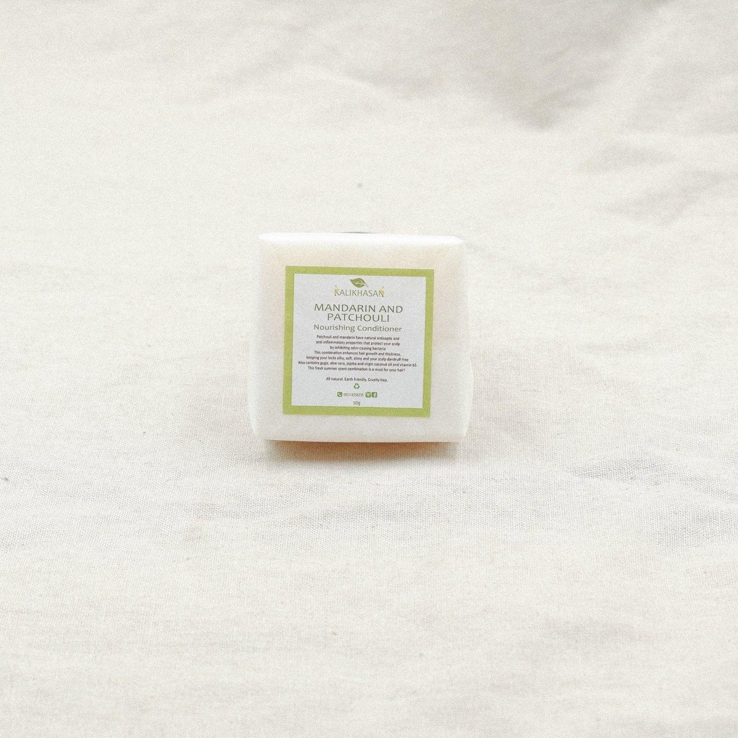 Mandarin & Patchouli Conditioner Bar-Kalikhasan-Simula PH