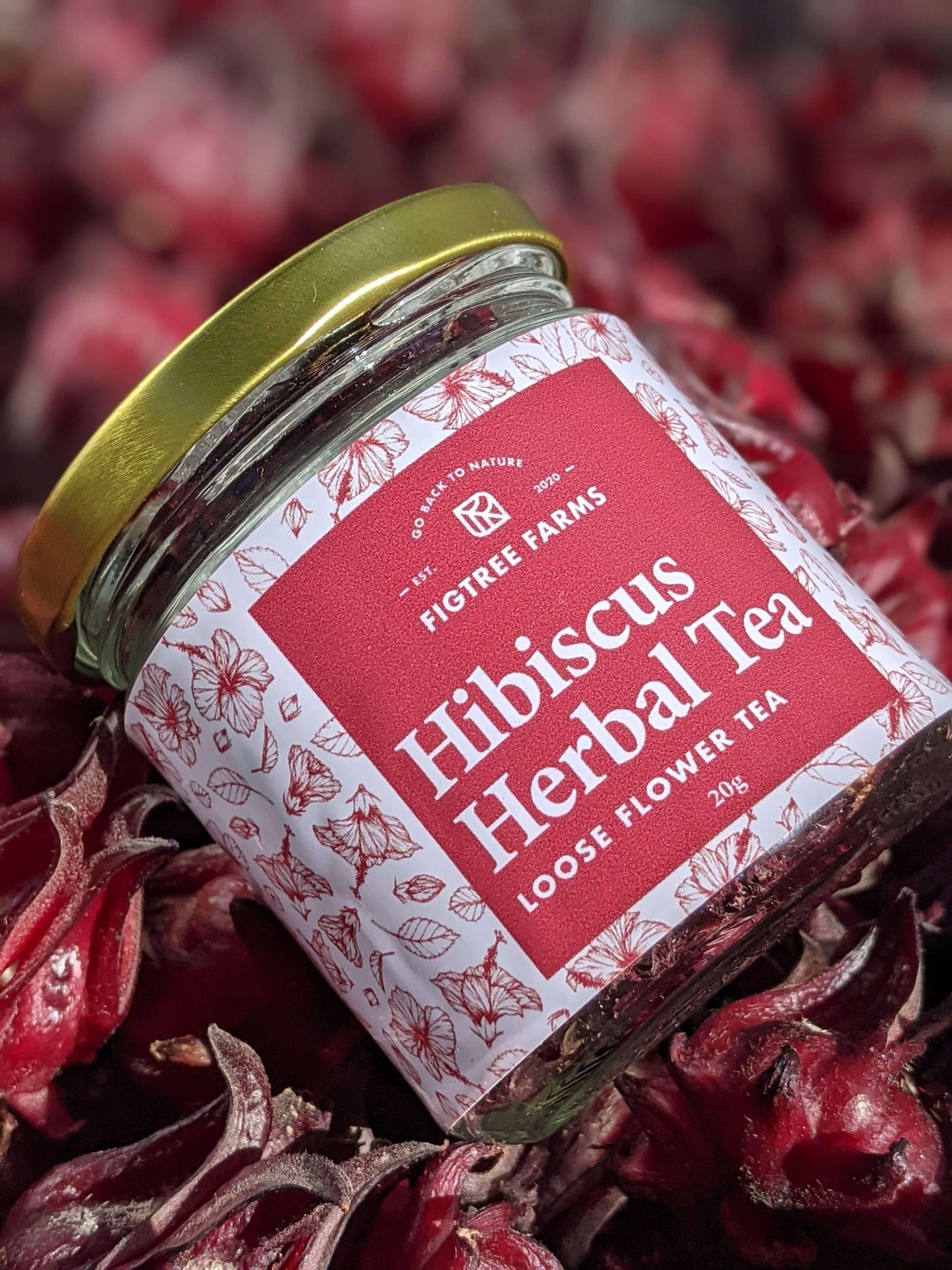 Hibiscus Herbal Loose Leaf Tea - Simula PH