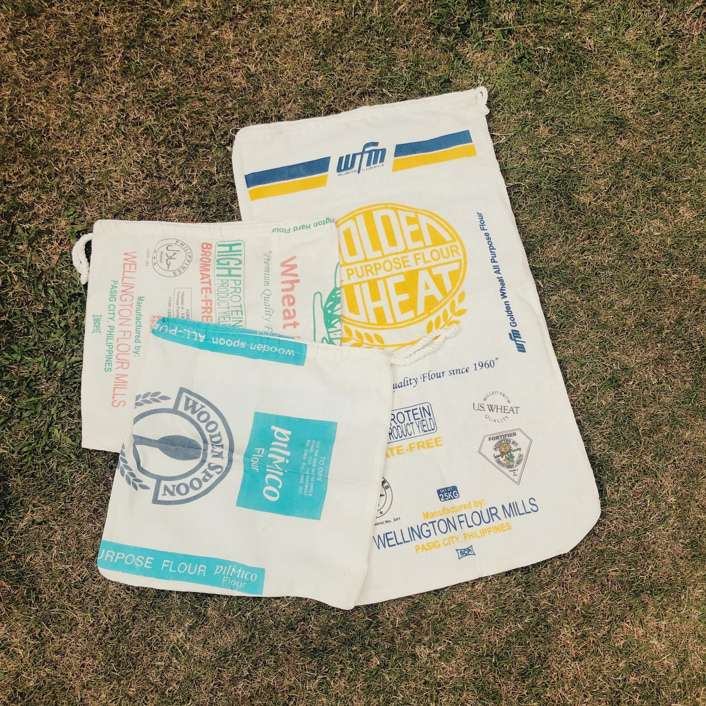 Repurposed Laundry Sack Bag Likha Lokal