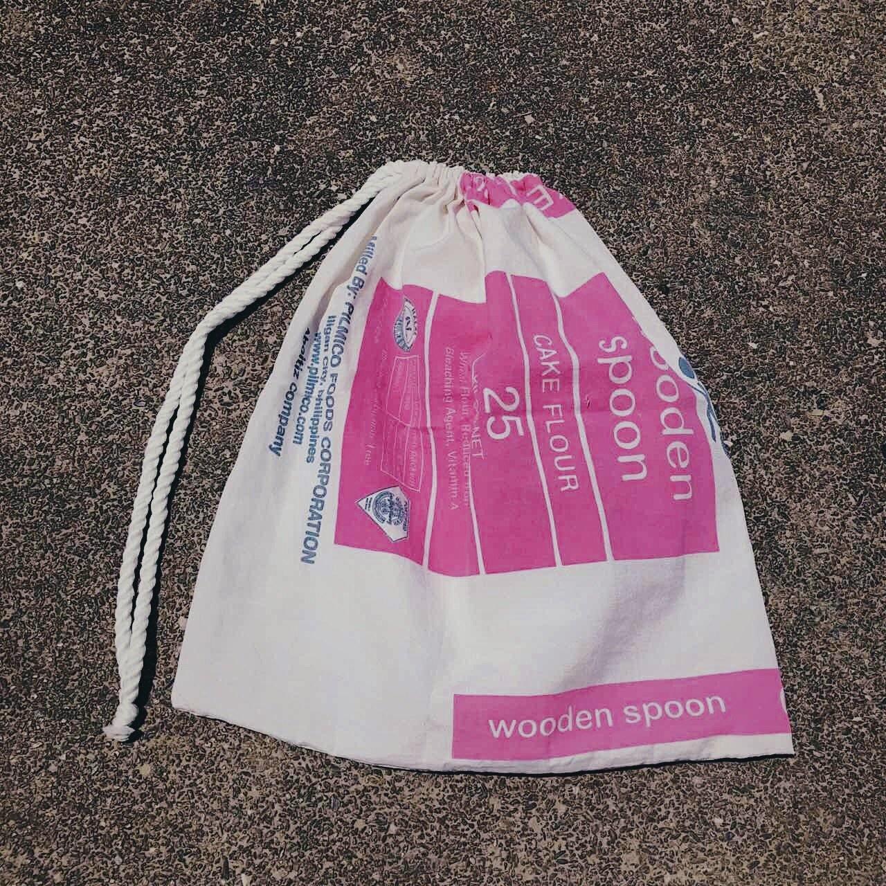 Repurposed Laundry Sack Bag Likha Lokal