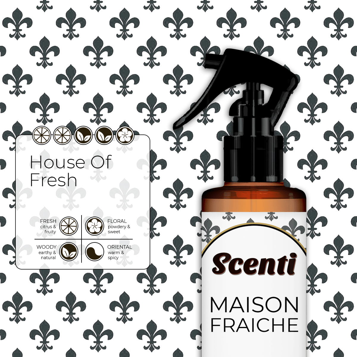 Scenti Room and Linen Spray 100ml - Simula PH