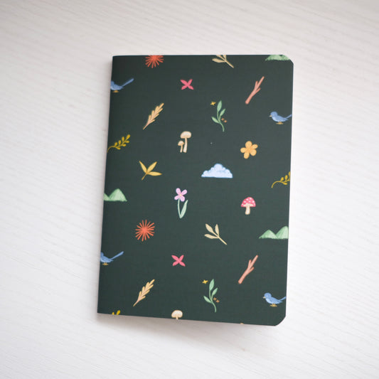 Nature Walk Moss A6 Pocket Journal