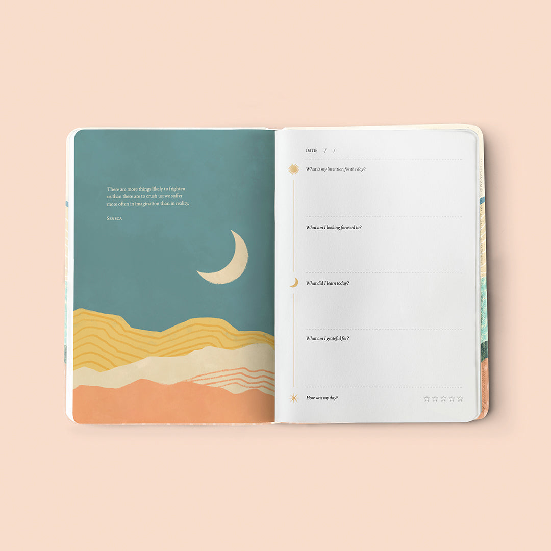 Sunny & Stoic Guided Journal