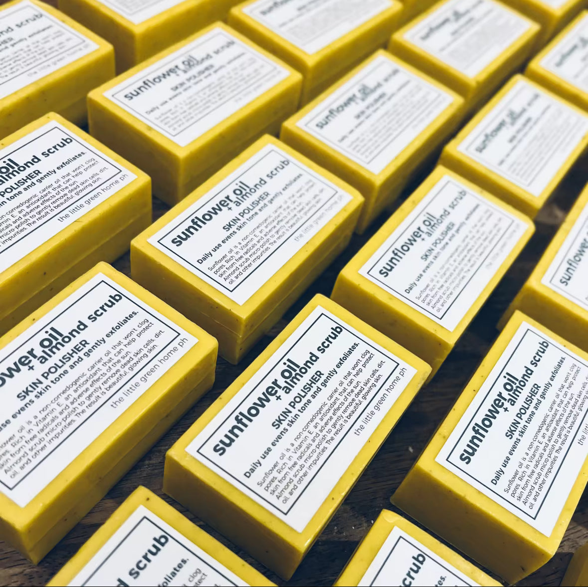 Sunflower Oil with Almond Scrub | Face + Body Bar - Simula PH
