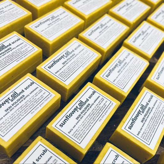 Sunflower Oil with Almond Scrub | Face + Body Bar - Simula PH