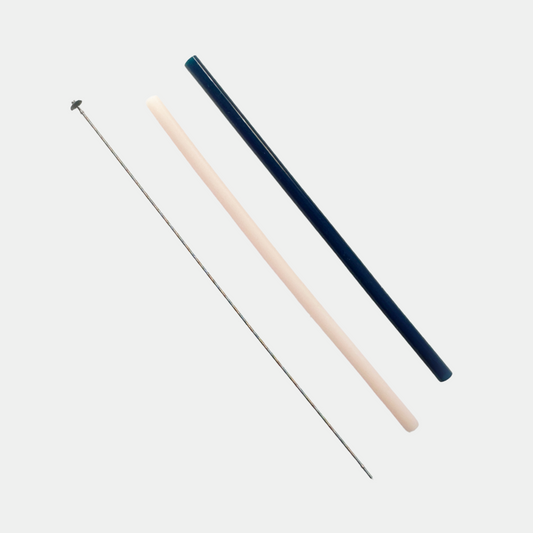 Silicone Reusable Regular Straw with Cleaner 2-pc Set - Simula PH