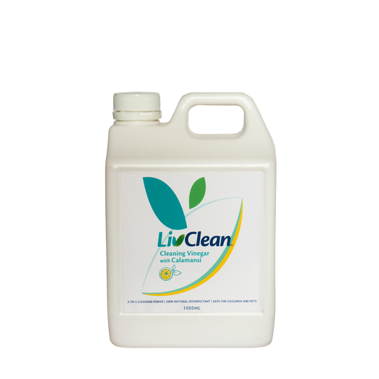 LivClean Cleaning Vinegar with Calamansi 1000mL - Simula PH