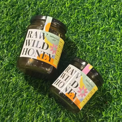 Raw Wild Honey - Dark Amber