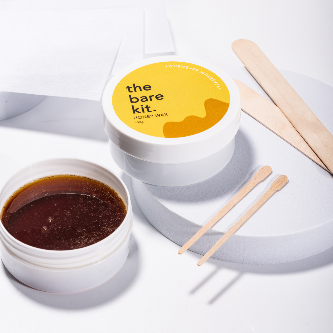 The Bare Kit Honey & Sugar Waxing Kit - Simula PH