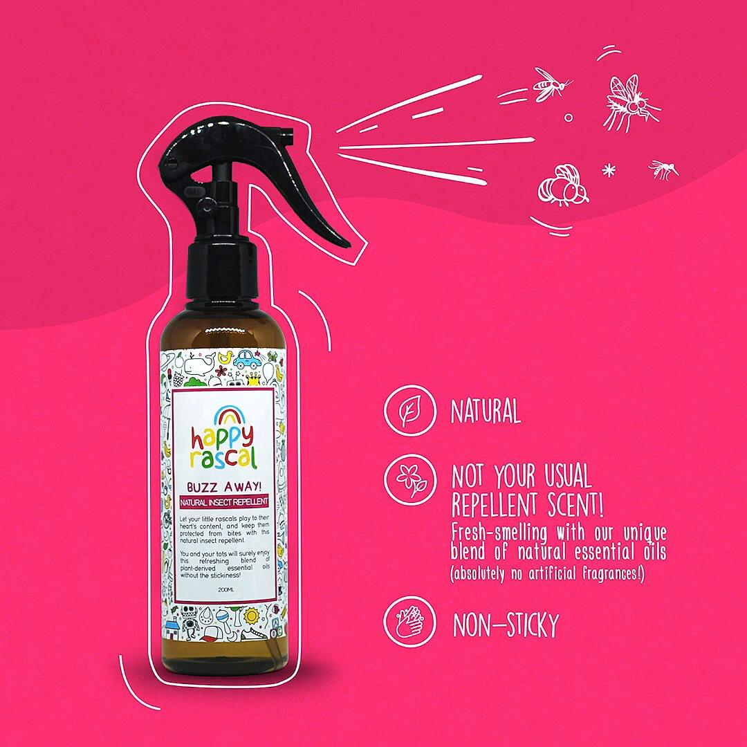 BUZZ AWAY Natural Insect Repellent - Simula PH