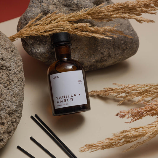 Vanilla & Amber Premium Reed Diffuser - Simula PH