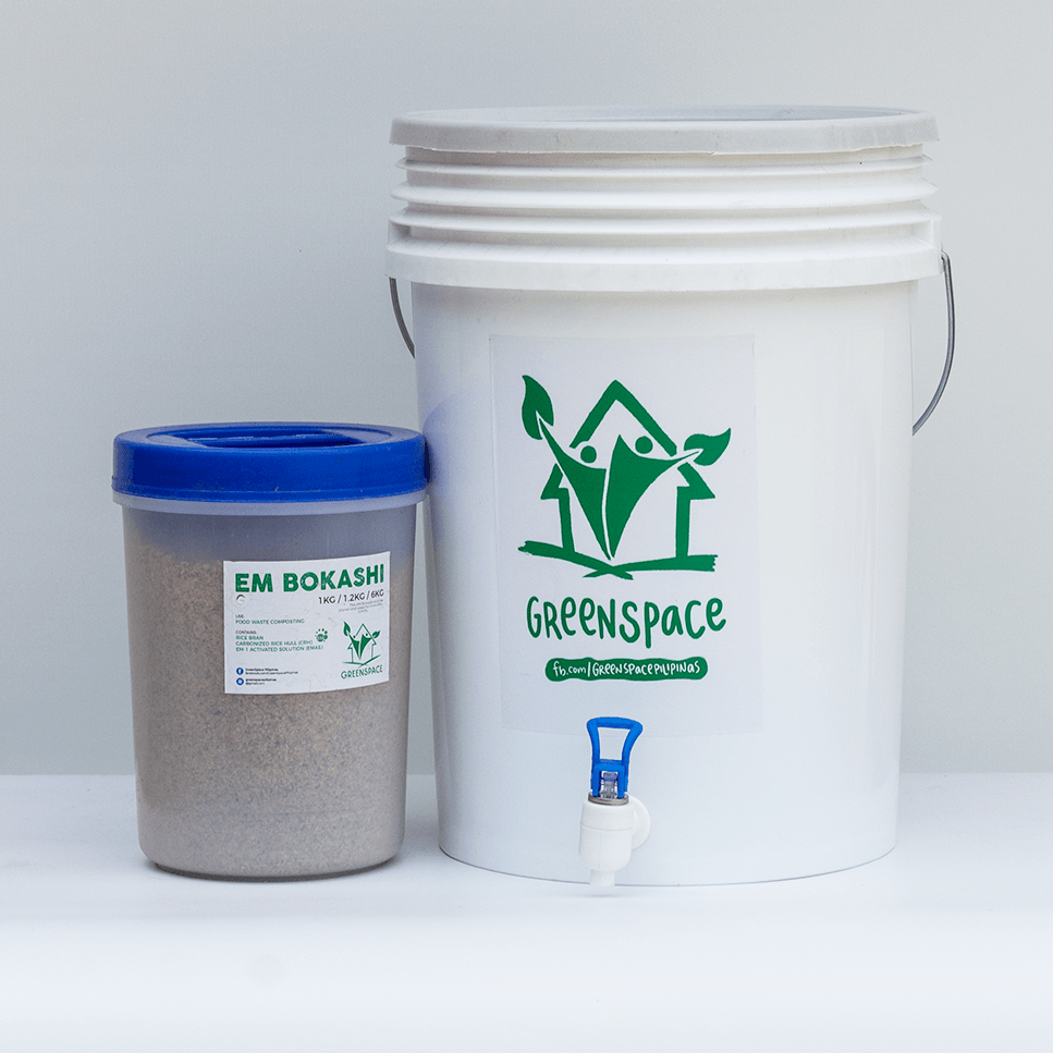 Bokashi Compost Kit-Green Space PH-Simula PH