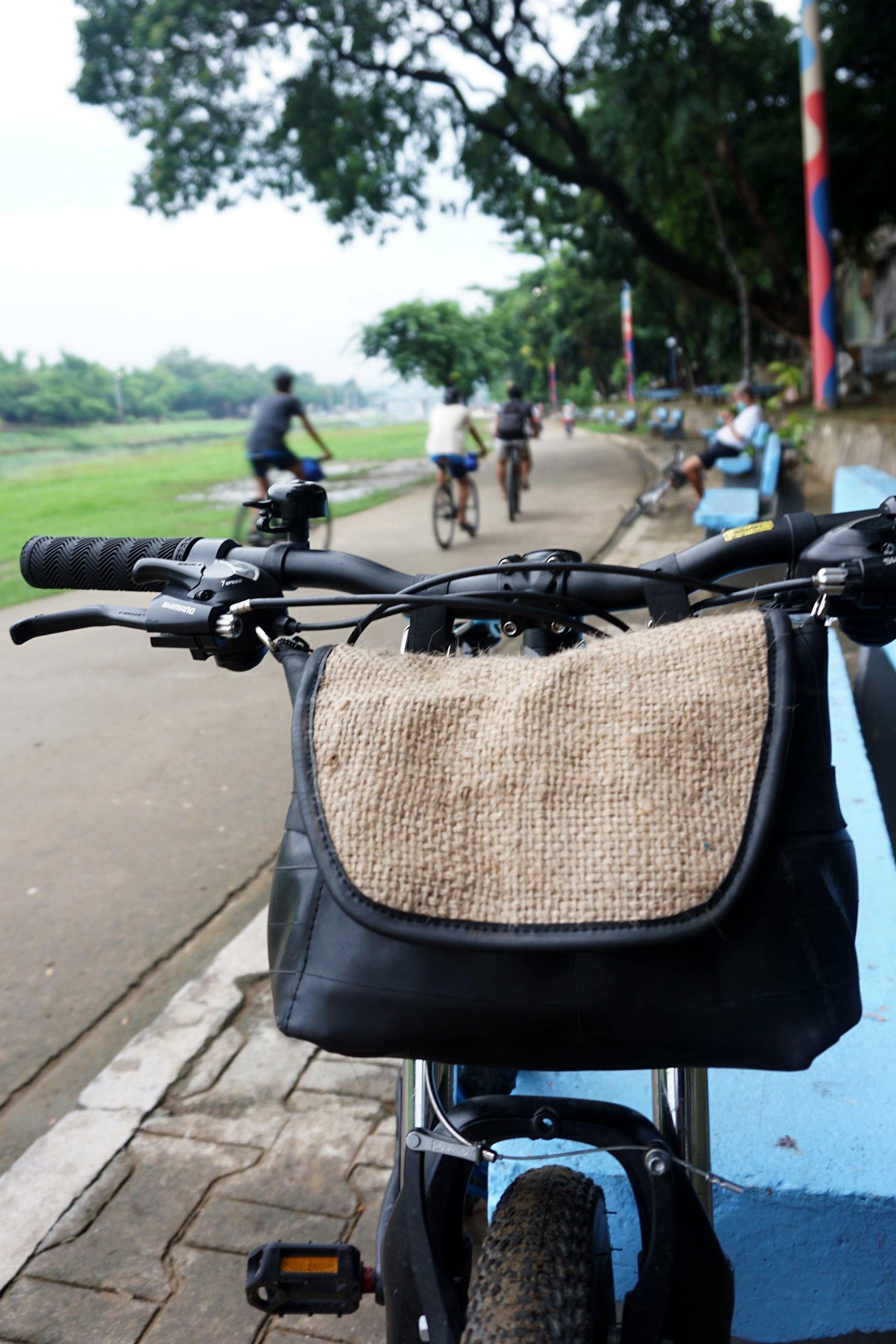 The Angkas Upcycled Bike Bag-TARA-Simula PH