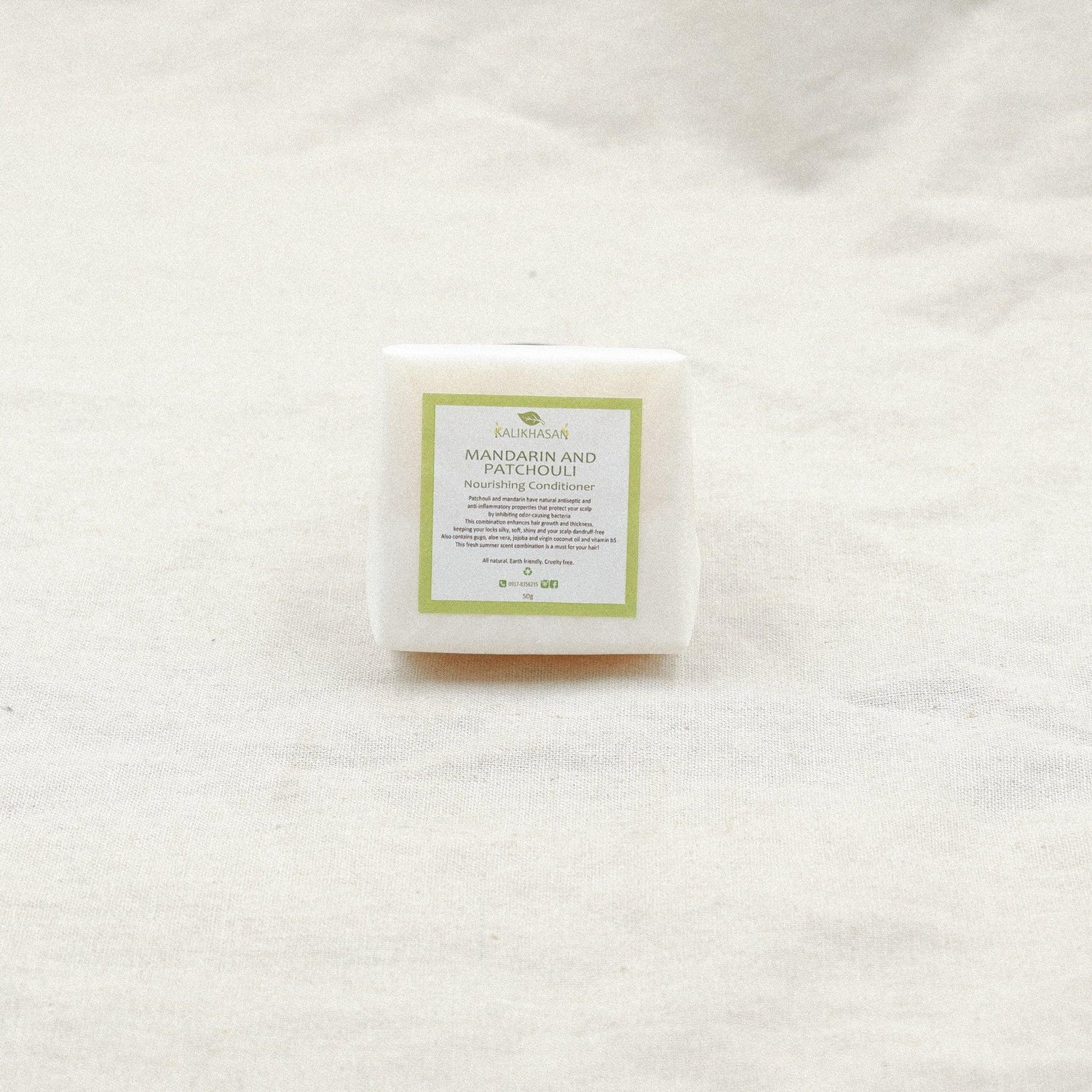 Mandarin & Patchouli Conditioner Bar-Kalikhasan-Simula PH