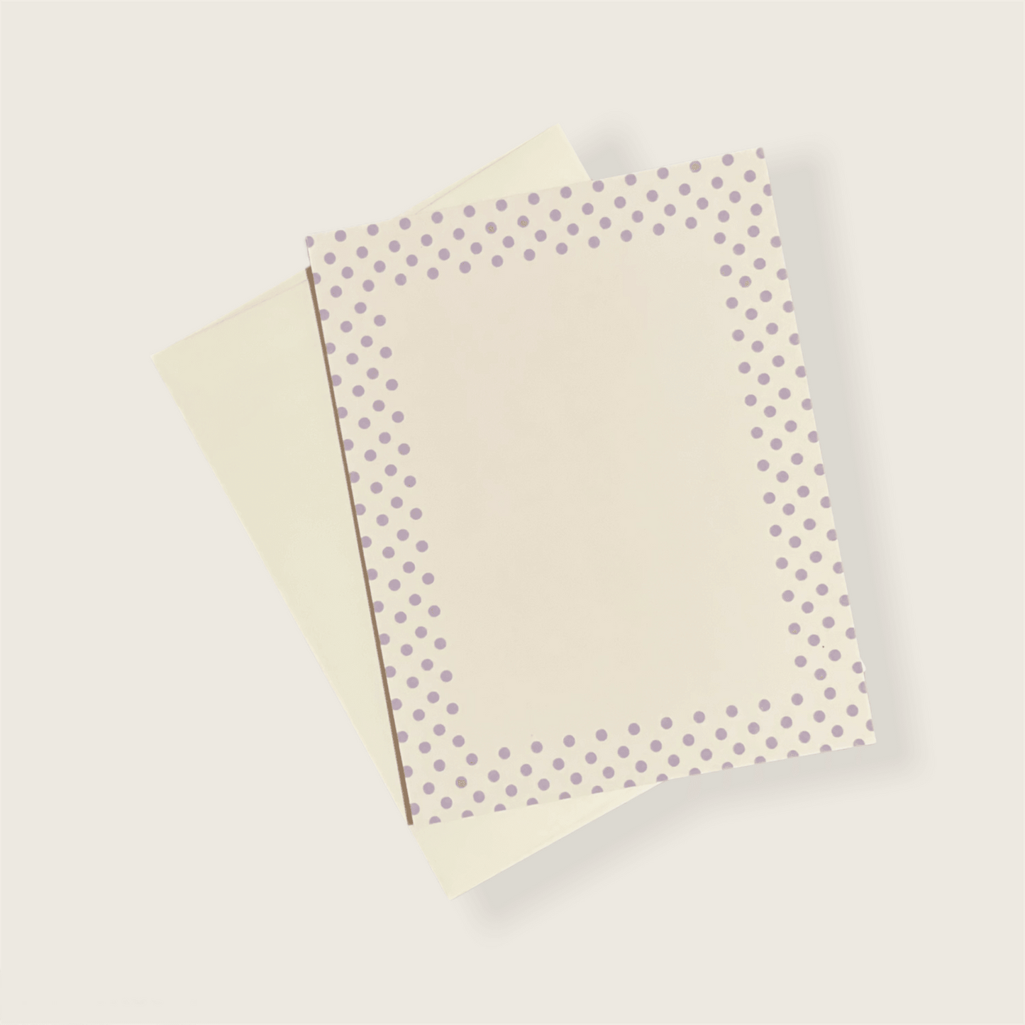 Dotted Notecard-Earthy Paperie-Simula PH