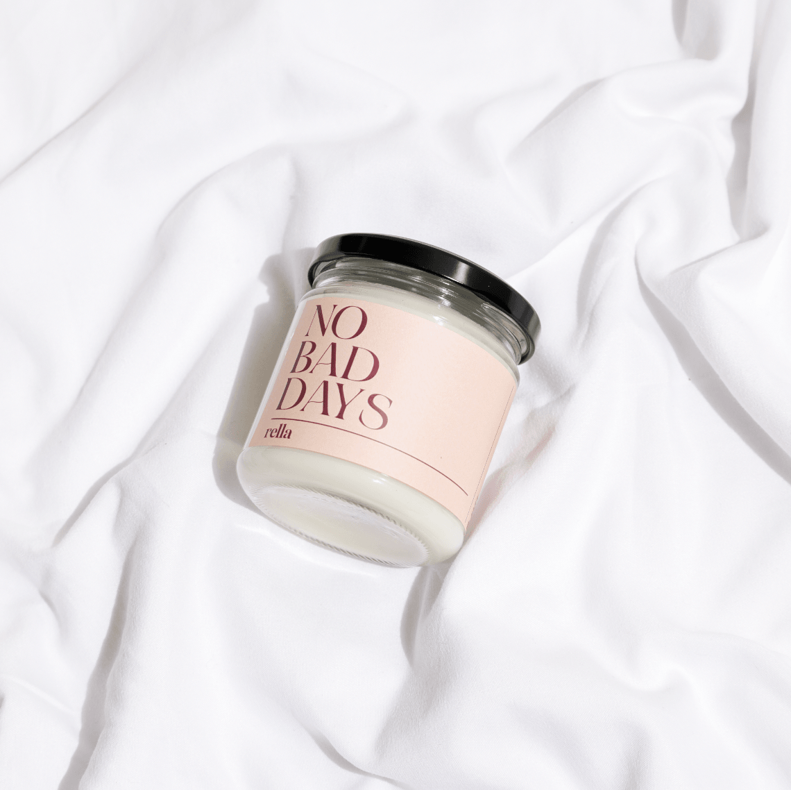 No Bad Days Soy Wax Candle-Rella Essentials-Simula PH