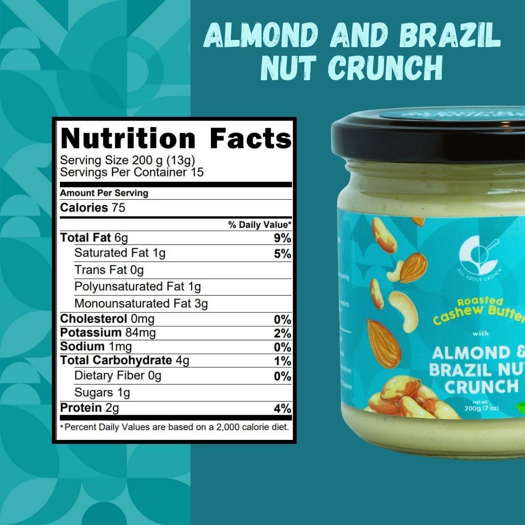 Almond and Brazil Nut Cashew Butter - Simula PH