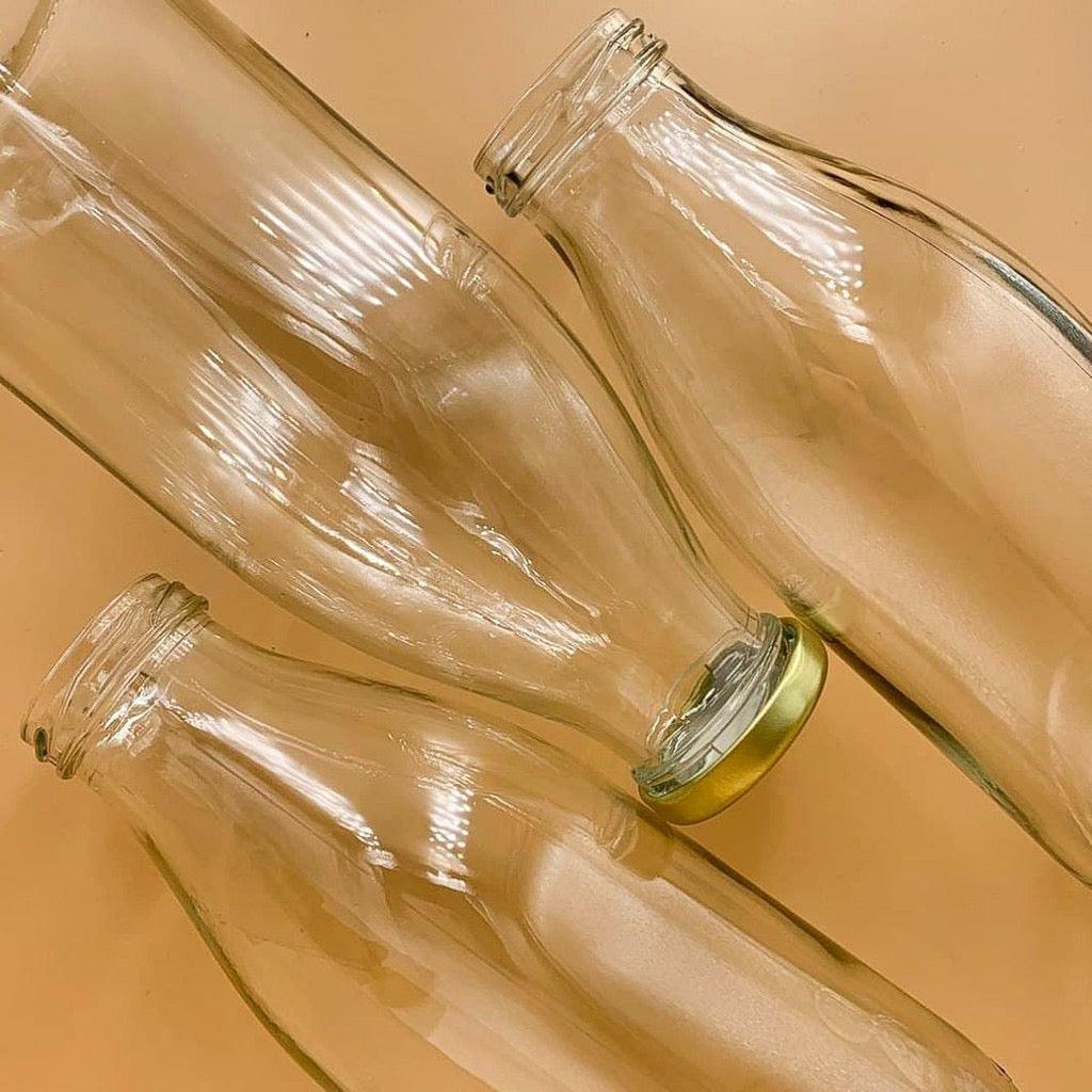 Milk Glass Bottle 1000ml - Simula PH
