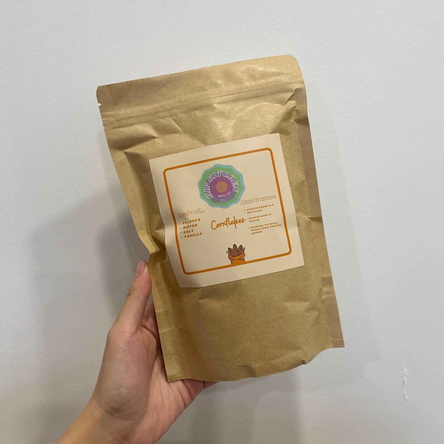 Oven-baked Vegan Cornflakes - Simula PH