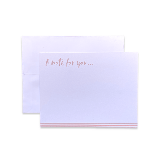 A Note For You Notecard - Simula PH
