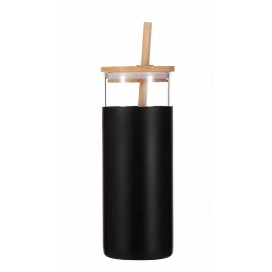 Glass Cup with Bamboo Lid - Simula PH